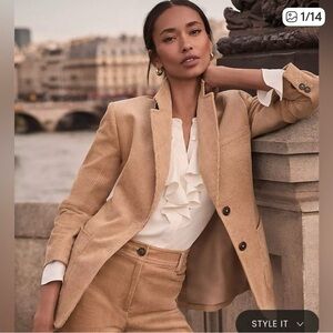 Loft Corduroy fitted Women's Blazer